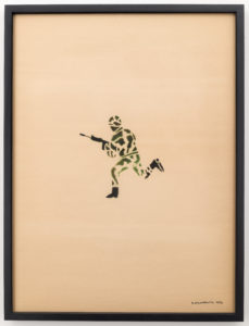 Untitled (Running Soldier in Camouflage) 1982