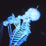 Unititled (skeleton and baby) Installation #5 1985