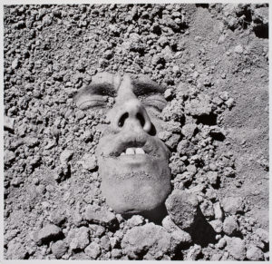 Untitled (Face in Dirt) 1990