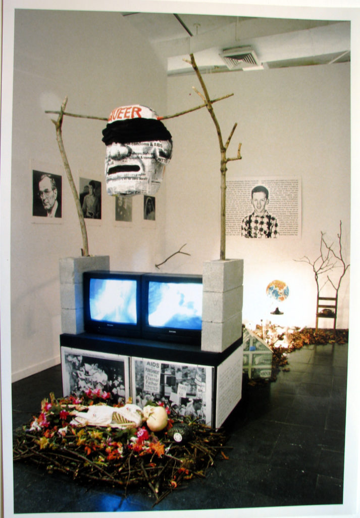American Heads of State, 1990 installation as seen in "Soon All This Will Be Picturesque Ruins," installation view, PPOW, 2018