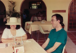 Anita Vitale and David Wojnarowicz in Mexico (date unknown). Courtesy Tom Rauffenbart.