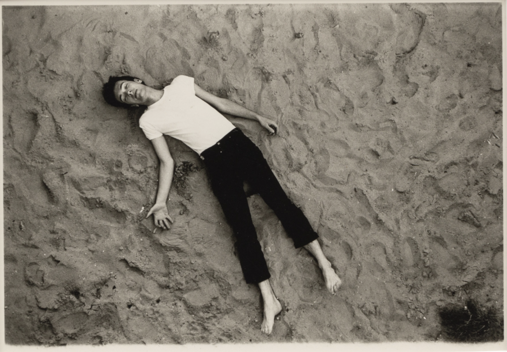 Untitled (Brian on sand) c. 1980-81