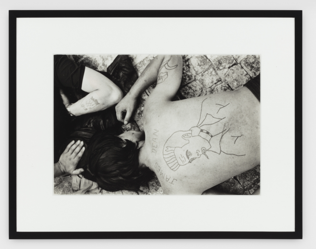 Untitled (James Dean Tattoo Beaubourg France) 1980