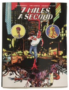 David Wojnarowicz, "Seven Miles a Second." Illustrated by James Romberg and Marguerite Van Cook. New York: DC Comics, 1996