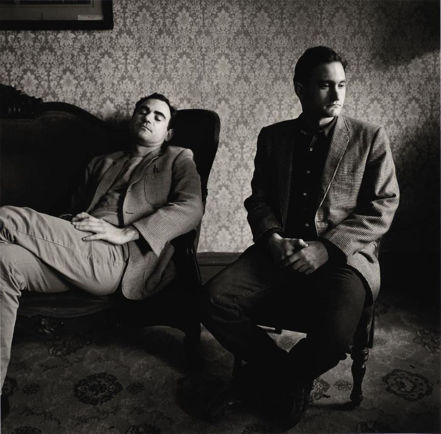 Peter Hujar, "John Erdman and Gary Schneider at Mohonk Mountain House," 1984. Photo courtesy and © 2022 The Peter Hujar Archive / Artists Rights Society (ARS), New York.