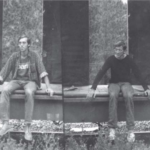 David Wojnarowicz and John Hall riding rails to California, 1976. journal entry from The David Wojnarowicz Papers courtesy The Downtown Collection Fales Library and Special Collections, New York University.