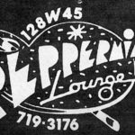 Peppermint Lounge Logo, 1980