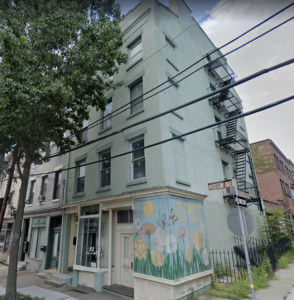 59 Hudson Ave apartment building in Vinegar Hill, Brooklyn