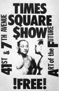 Times Square Show Poster June 1-30, 1980