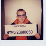 Keith Haring mugshot from Danceteria bust, 1980 (Photographer unknown).