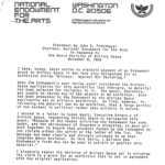 Statement by John E. Frohnmayer, Chairman, NEA witholding payment of grant to Artists Space designated for "Witnesses: Against Our Vanishing"