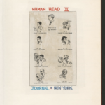 David Wojnarowicz journal, September 1977, "Human Head II." Courtesy The David Wojnarowicz Papers at The Downtown Collection of Fales Library and Special Collections at New York University.