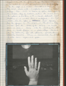 David Wojnarowicz journal, September 1977, "Human Head II." Courtesy The David Wojnarowicz Papers at The Downtown Collection of Fales Library and Special Collections at New York University.