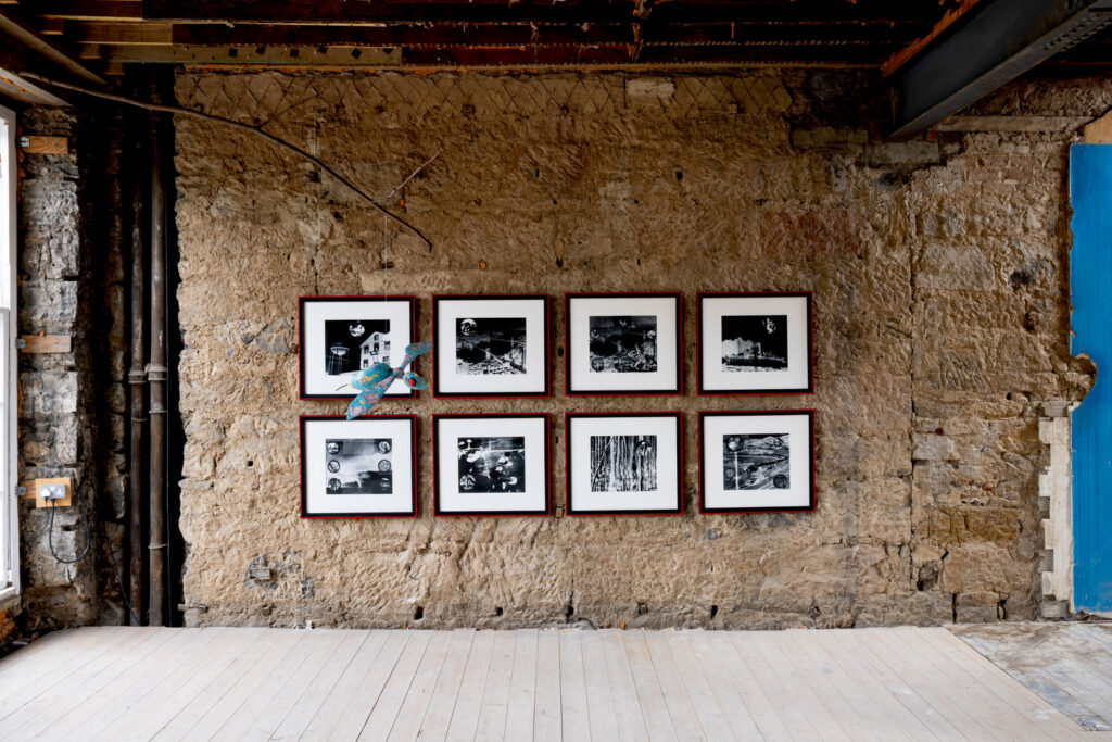Installation views of "Wojnarowicz: some day this will all be crumbling ruins" at The Modern Institute, Carlton Place. Photo: Matthew Barnes; Courtesy of the Estate of David Wojnarowicz, P·P·O·W, New York and The Modern Institute/Toby Webster Ltd., Glasgow, Scotland
